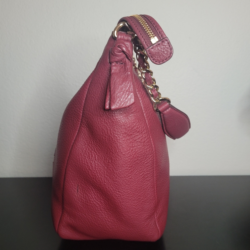 TORY BURCH Harper Bombe T Zip Hobo - Picture 8 of 16